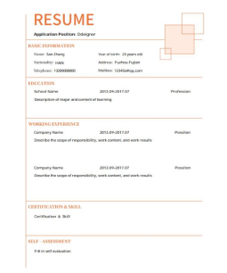 pdf英文简历截图 多种PDF模板新上线啦,快来
云模板免费下载使用