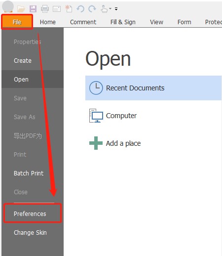 PDF阅读器变成了英文界面怎么办？