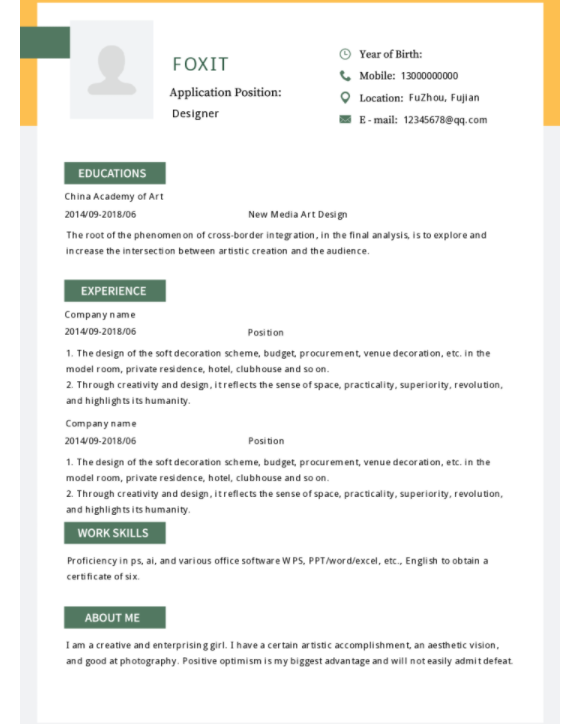 没有学历，如何找到好的工作？云模板告诉你